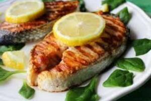 Salmão grelhado